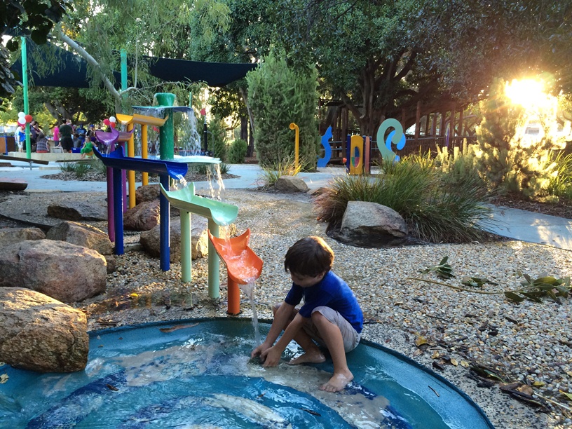 The perfect playground for toddlers & preschoolers with lots of sensory play and a water play feature! 