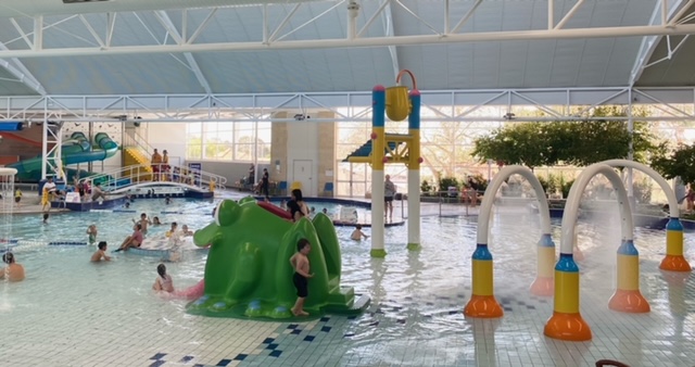 Indoor water fun all year round with pools, water play and water slides at Beatty Park
