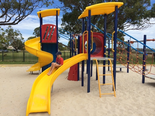 Play at Tompkins Park, splash in the Swan River and climb some trees at Lucky Bay Applecross