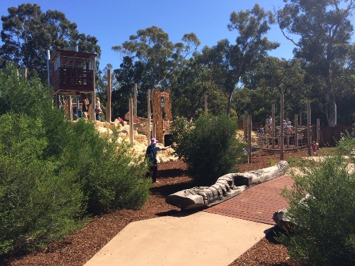 Kids will love getting back to nature at this amazing nature based playground in Kings Park!