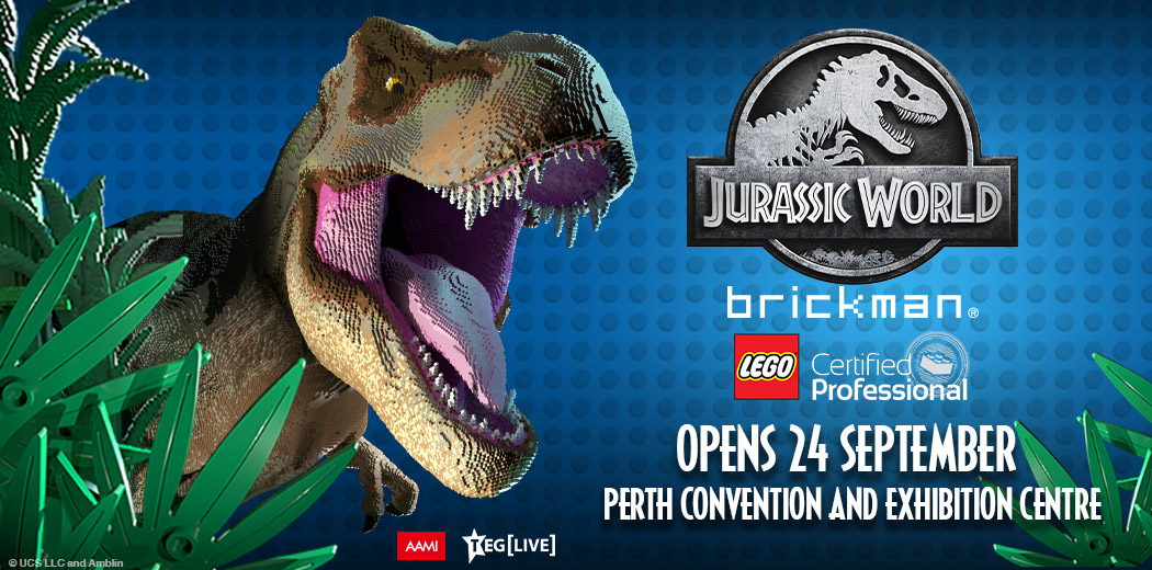The Brickman Jurassic World Perth Wide