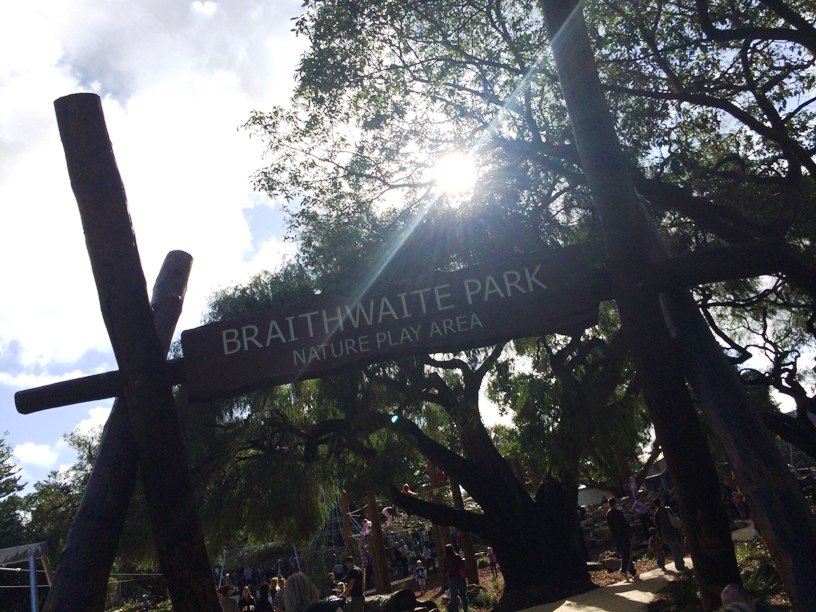 Nature and adventure play to the max at Braithwaite Park Nature Play Area Mt Hawthorn