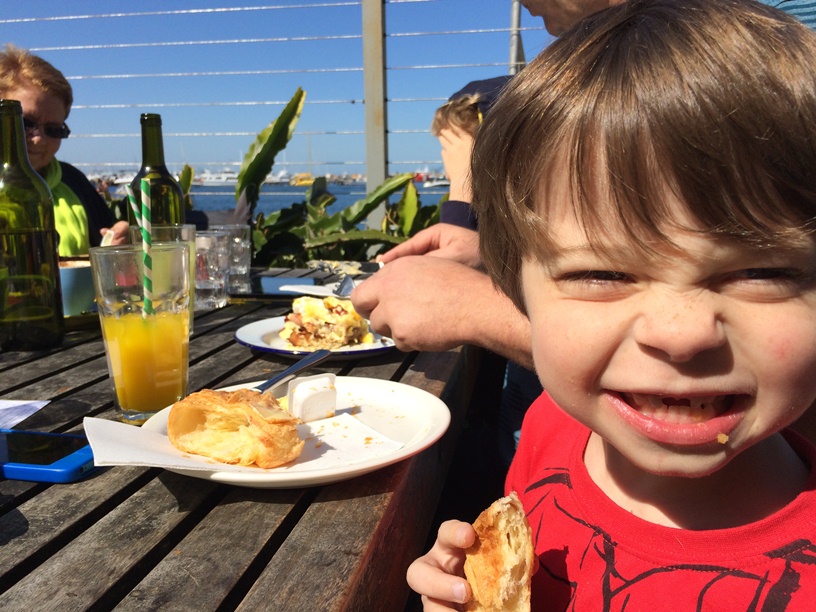 The whole family will love dining out at Little Creatures Fremantle