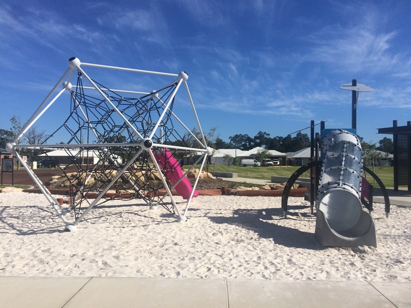 Bike, scooter and skateboard riders will love the Pump Track Park at Baldivis One71 Estate