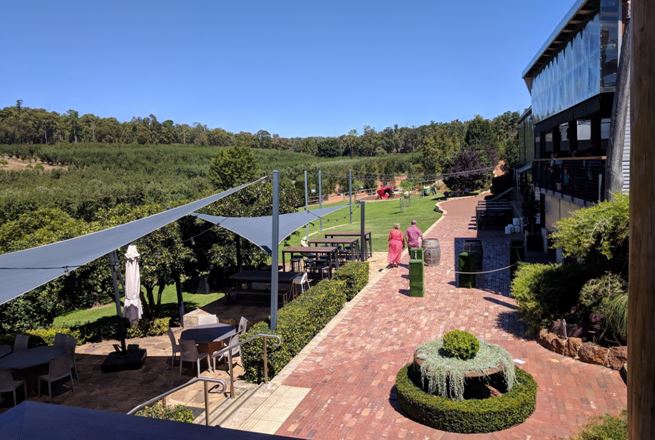Relax. Play. Dine & Sip Cider at the beautiful Core Cider, it's the ultimate Perth Hills dining experience