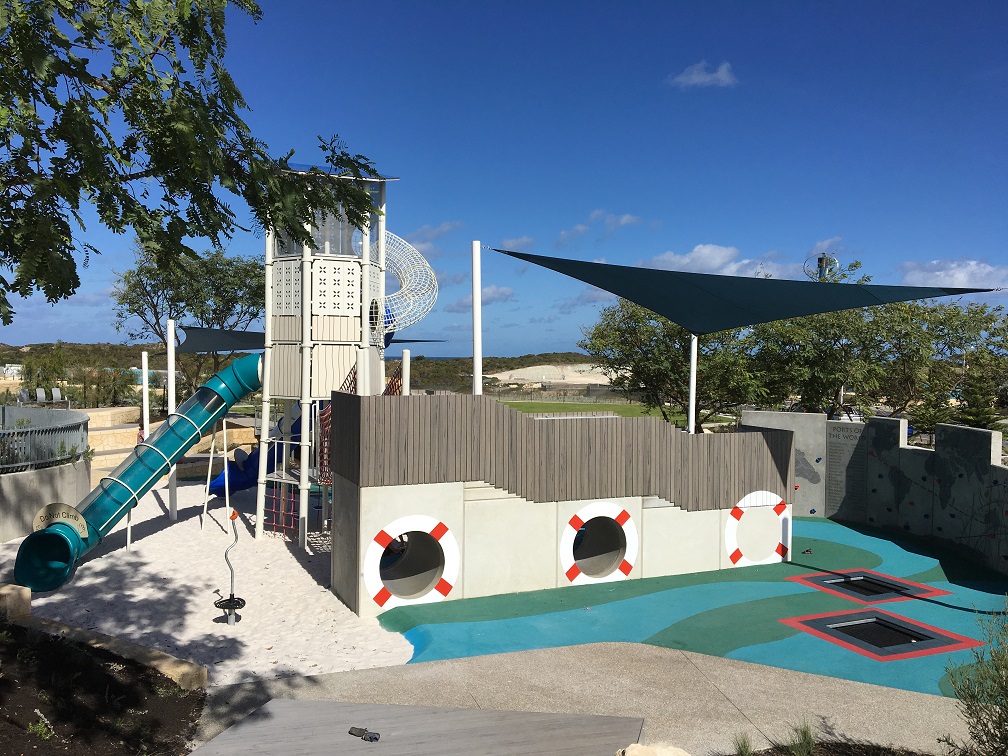 Take your play to new heights at the amazing Catalina Beach Park Mindarie