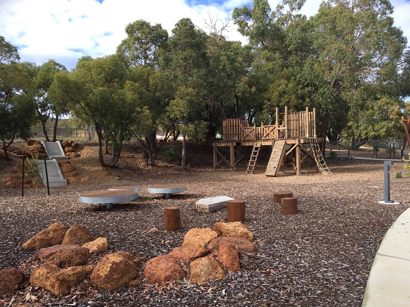 Two playgrounds to explore and adventure