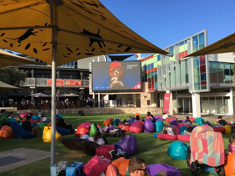 FREE Flicks for Kids is back in 2022! Catch a free family flick at the Northbridge Piazza Saturday evenings 