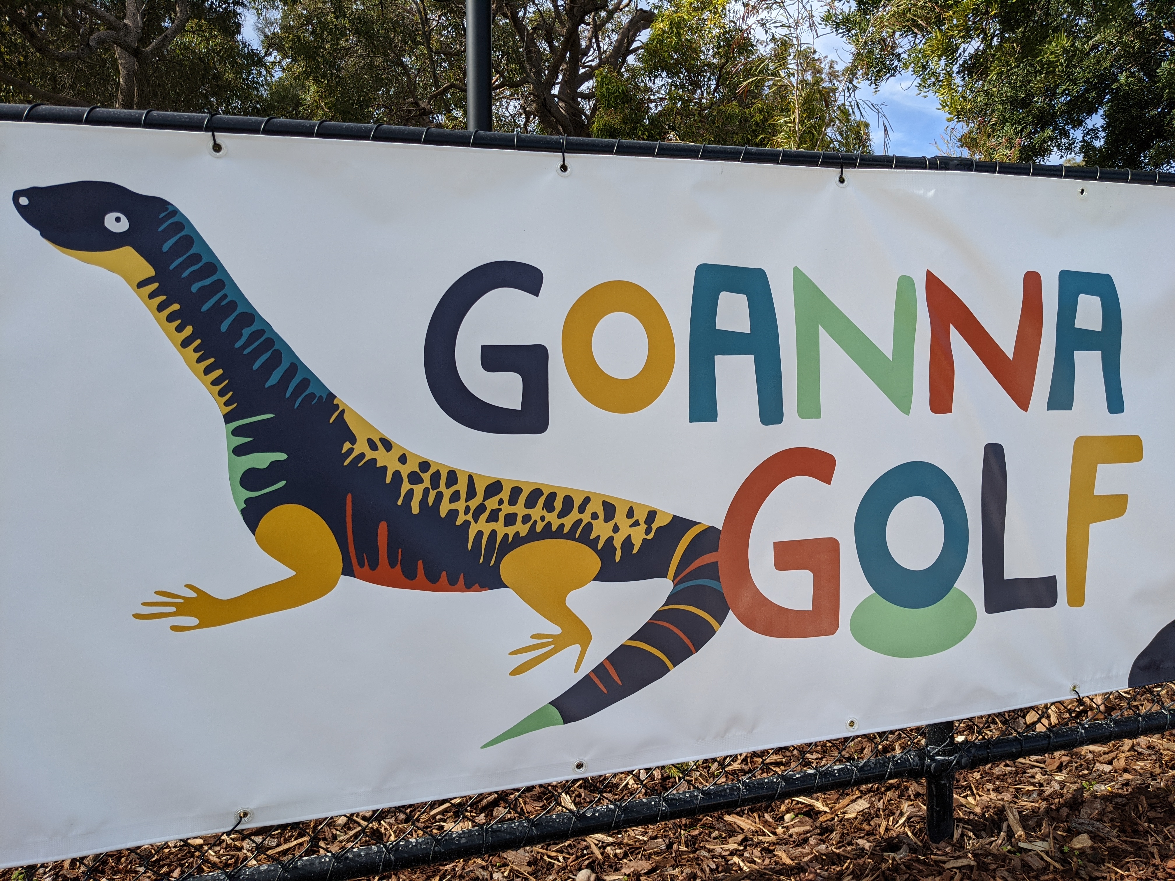 Enjoy a round of family mini golf at the serene Point Walter Golf Course at the fun Goanna Golf Bicton