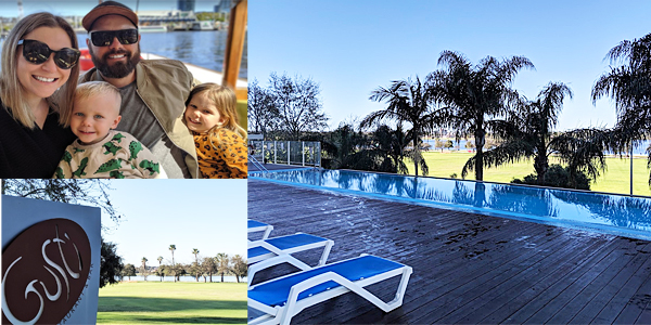 Affordable family friendly riverside accommodation close to many of Perth's popular family attractions