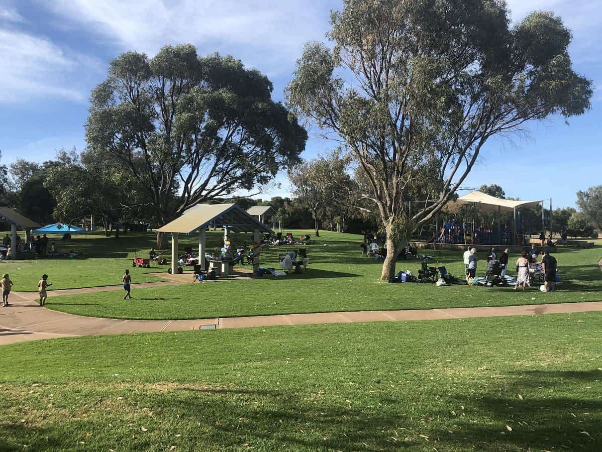 Picnic, BBQ and play and this big reserve right alongside the beach in the John Graham Recreation Reserve