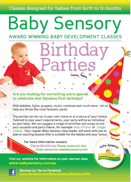 Celebrate those first special milestones with a party for your baby or toddler