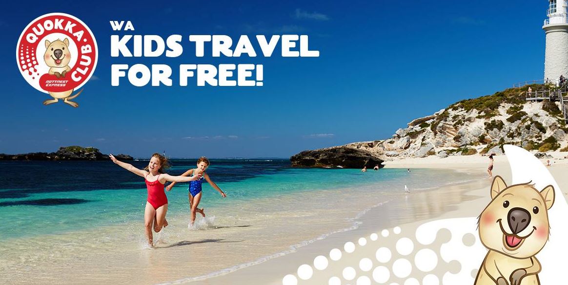 Save on your Rottnest adventure with Kids Travel Free on Rottnest Ferry Services