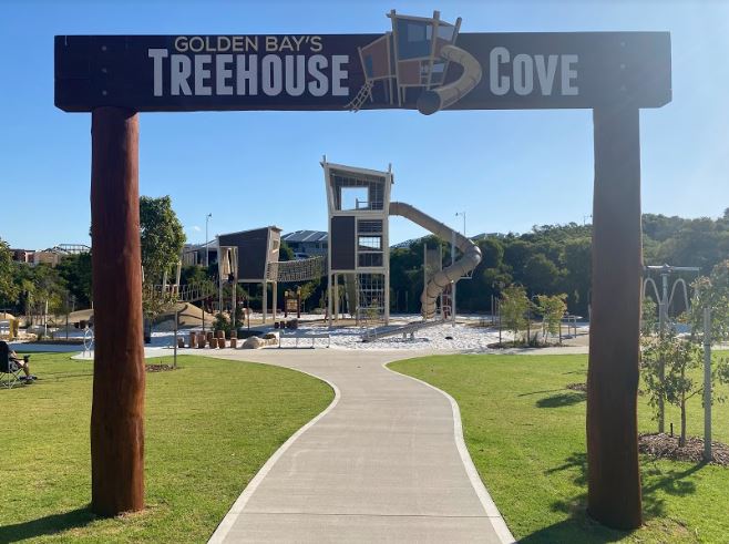 Treehouse Cove Playground Golden Bay Feature 2