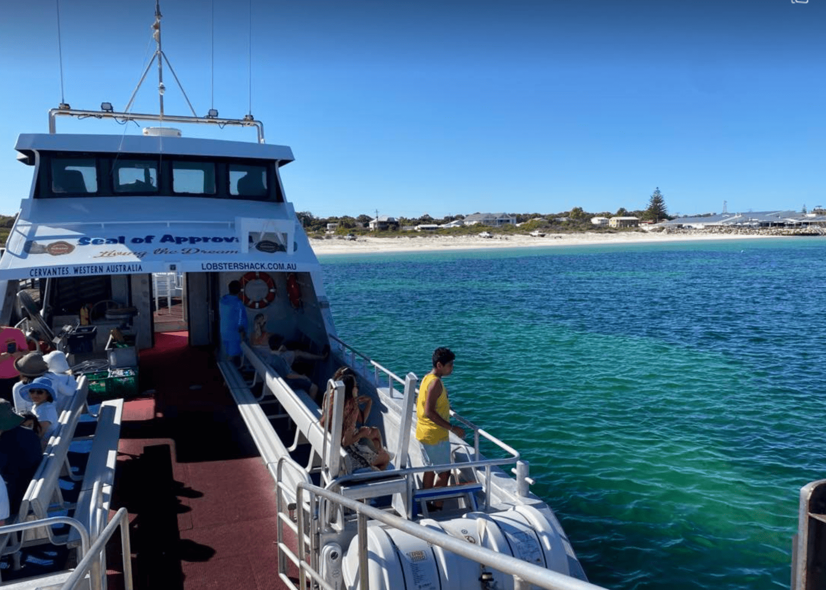 Sea Lion Tour Cervantes The Lobster Shack Boat