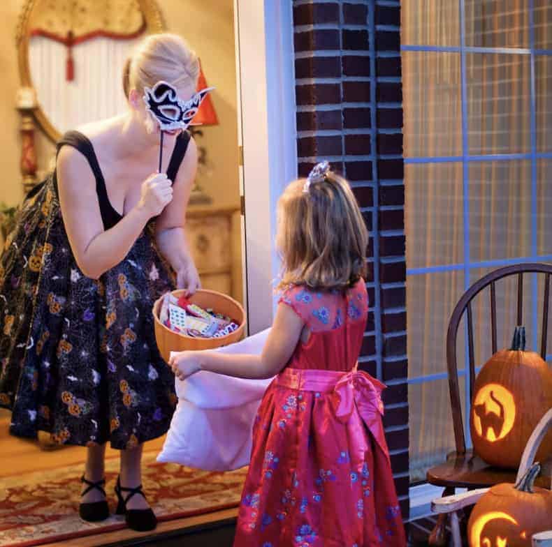 Spooky decorations and eerie ambiance at Perth's 2023 Halloween event, creating a thrilling and immersive experience for kids.